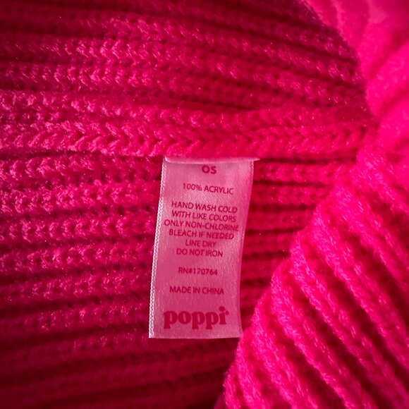 Poppi x Target Strawberry Limited Edition Beanie Hat - Picture 4 of 4